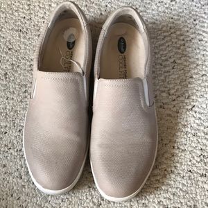 Slip On Grey Shoes